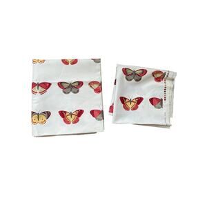 Osborne & little "Painted Lady" printed in England fabric vintage